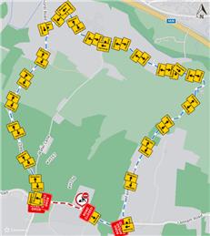 Kent County Council - Temporary Road Closure - Lenham Road, Ulcombe - 21st February 2025